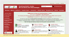 Desktop Screenshot of kreativ-waren.de